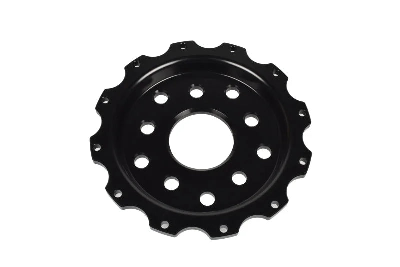 DBA 04-17 Subaru WRX STI Front Replacement 5000 Series Rotor Hat - Side View