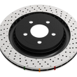 Load image into Gallery viewer, DBA 04-17 Subaru WRX STi Front Cross Drilled/Dimpled 4000 XD Series Rotor - Additional View 6