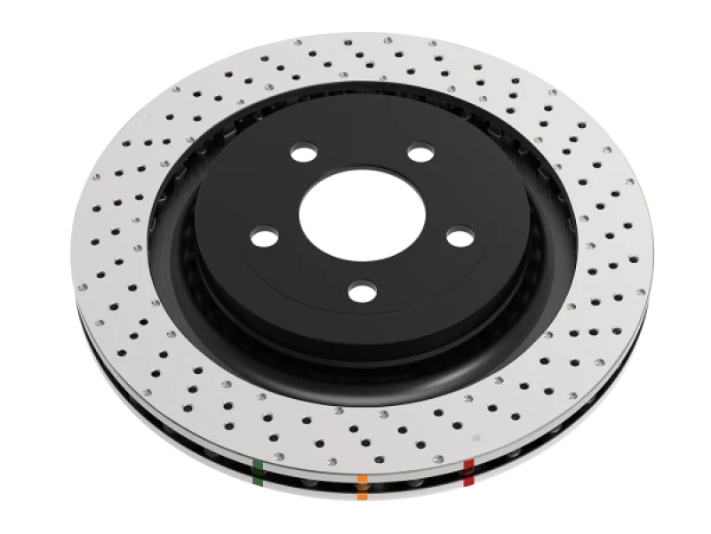 DBA 04-17 Subaru WRX STi Rear Cross Drilled/Dimpled 4000 XD Series Rotor - Additional View 6