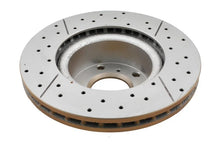 Load image into Gallery viewer, DBA 04 Pontiac GTO Front Drilled &amp; Slotted Street Series Rotor - Back View