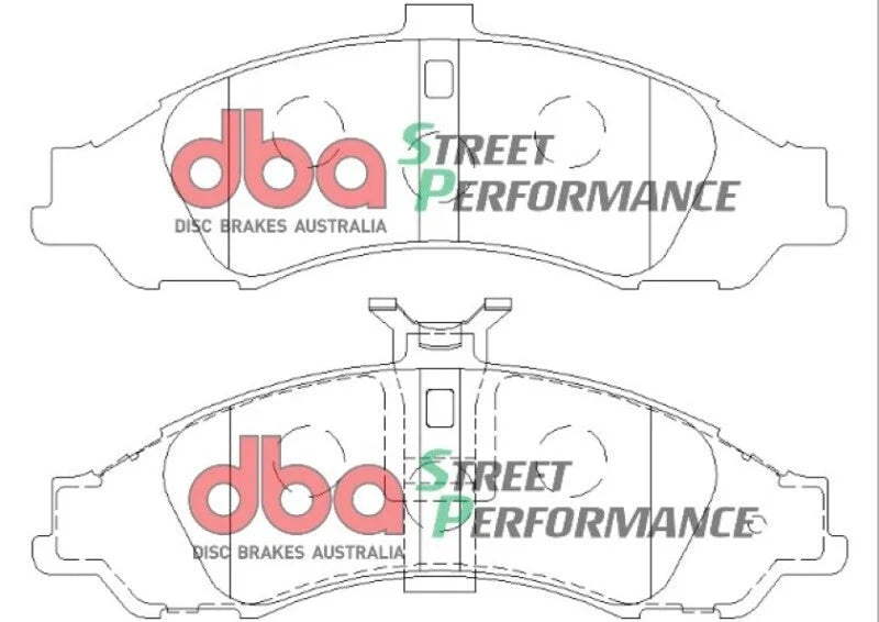 DBA 04 Pontiac GTO SP500 Front Brake Pads - Additional View 9