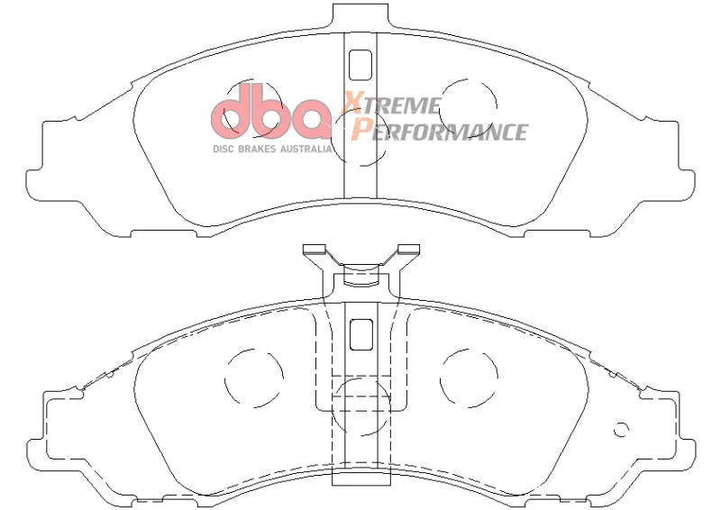 DBA 04 Pontiac GTO XP650 Front Brake Pads - Additional View 11
