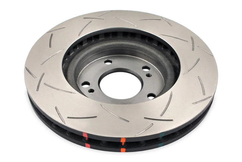 DBA 04/89-01/95 Nissan Skyline R32 GT-R 2.6L Twin Turbo Front Slotted 4000 Series Rotor - Installation View