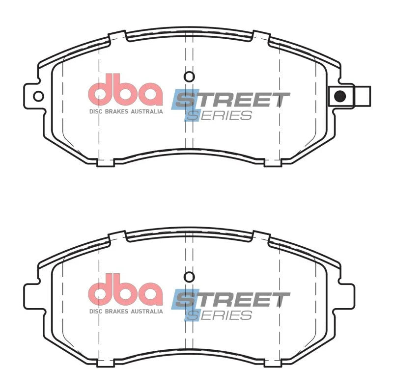 DBA 05-06 Saab 9-2X Aero Street Series Front Brake Pads - Additional View 5