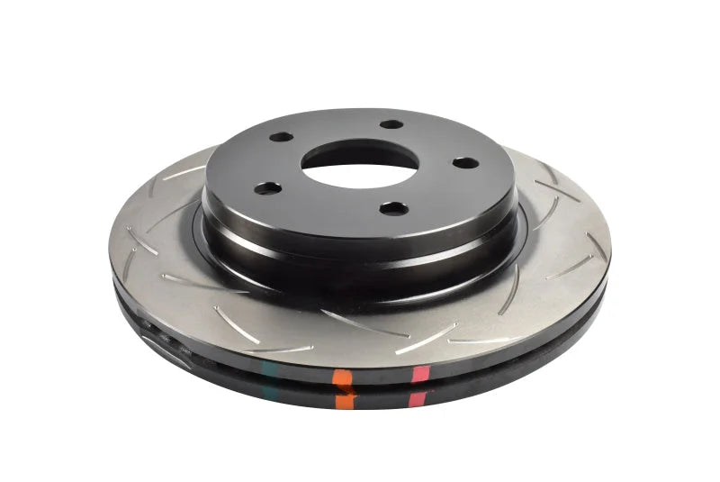DBA 05-07 Dodge Durango / 02-07 Ram Front Slotted 4000 Series Rotor - Side View