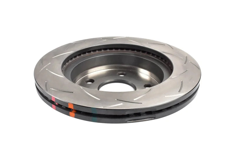 DBA 05-07 Dodge Durango / 02-07 Ram Front Slotted 4000 Series Rotor - Back View