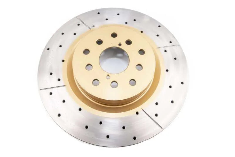 DBA 05-08 Legacy GT Front Drilled & Slotted Street Series Rotor - Main Product View