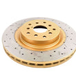 Load image into Gallery viewer, DBA 05-08 Subaru Legacy GT Front Drilled &amp; Slotted 4000 Series Rotor - Main Product View