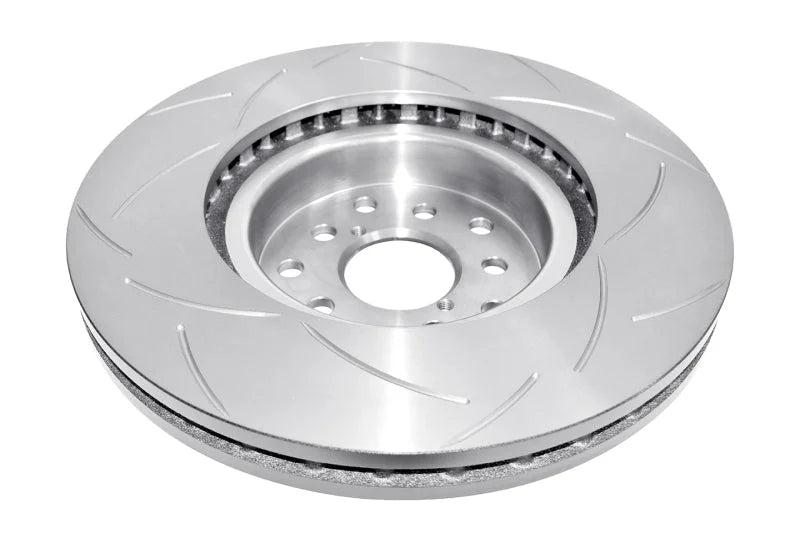DBA 05-08 Subaru Legacy GT Front Slotted Street Series Rotor - Side View