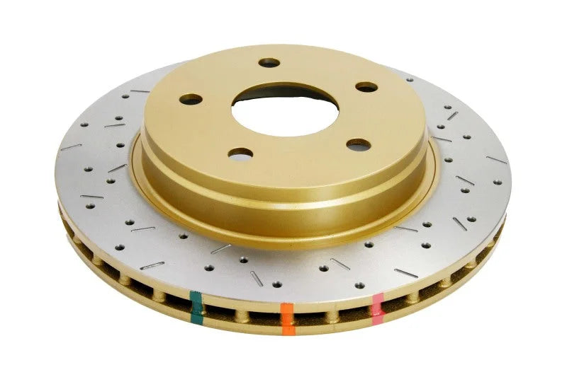 DBA 05-09 Dodge Durango/05-10 Ram 4000 Series Drilled and Slotted Front Rotor - Main Product View