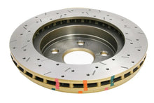 Load image into Gallery viewer, DBA 05-09 Dodge Durango/05-10 Ram 4000 Series Drilled and Slotted Front Rotor - Back View