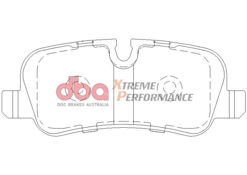 DBA 05-09 Land Rover LR3 XP Performance Rear Brake Pads - Additional View 6