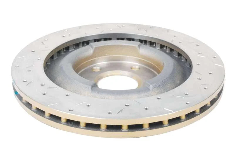 DBA 05-12 Corvette C6 w/Z06 pkg Front Drilled & Slotted 4000 Series Rotor - Back View