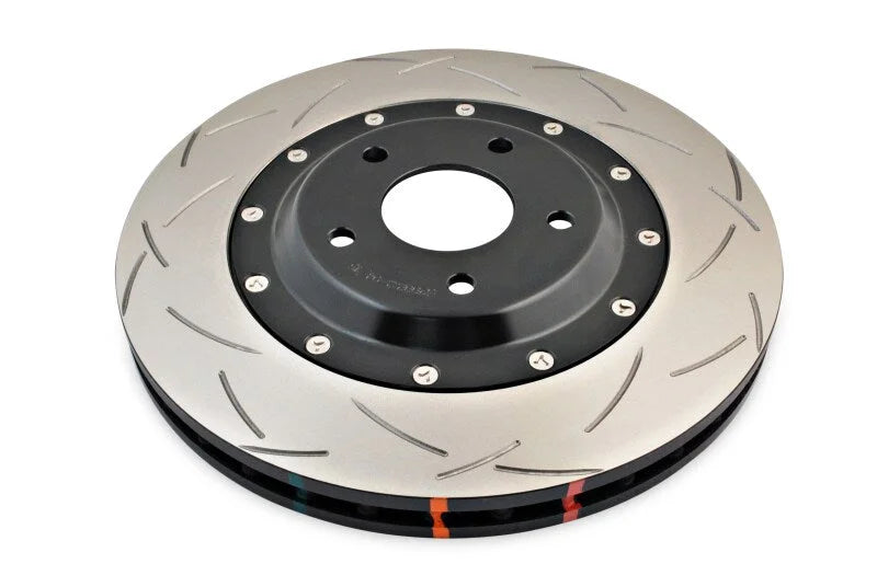 DBA 05-12 Corvette C6 w/Z06 pkg Front Slotted 5000 Series 2 Piece Rotor Assembled w/ Black Hat - Main Product View