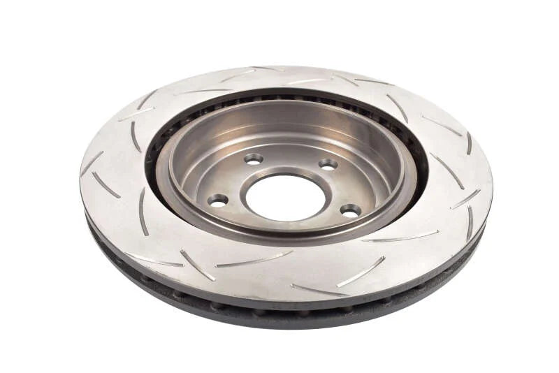 DBA 05-12 Corvette C6 w/Z06 pkg Rear Slotted 4000 Series Rotor - Side View
