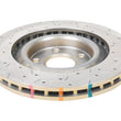 Load image into Gallery viewer, DBA 05-12 Corvette C6 w/Z51 pkg Front Drilled &amp; Slotted 4000 Series Rotor - Back View