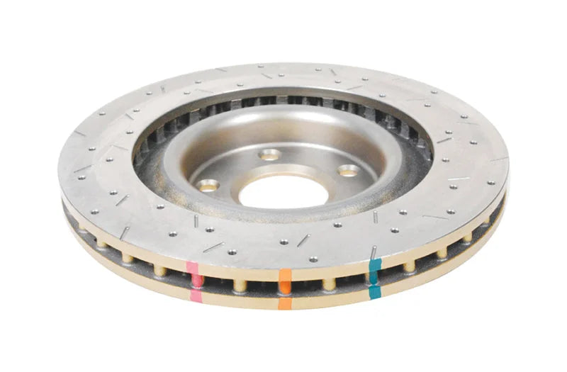 DBA 05-12 Corvette C6 w/Z51 pkg Front Drilled & Slotted 4000 Series Rotor - Back View