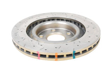 Load image into Gallery viewer, DBA 05-12 Corvette C6 w/Z51 pkg Front Drilled &amp; Slotted 4000 Series Rotor - Back View