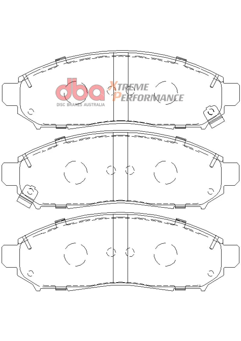 DBA 05-12 Nissan Pathfinder XP650 Front Brake Pads - Additional View 6