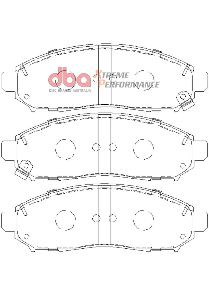 DBA 05-12 Nissan Pathfinder XP650 Front Brake Pads - Additional View 6