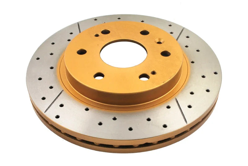 DBA 05-19 Chevrolet Silverado 1500 Front Street Series Drilled & Slotted Rotor - Main Product View