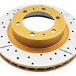 Load image into Gallery viewer, DBA 05-20 Toyota Tacoma (w/6 Lug Wheel &amp; 4 Piston Clpr) Front Drilled &amp; Slotted Street Series Rotor - Main Product View