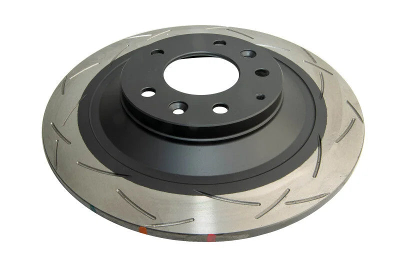 DBA 05+ Mazda MazdaSpeed6 / 05+ MX6 Rear Slotted 4000 Series Rotor - Side View