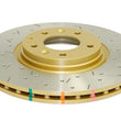 Load image into Gallery viewer, DBA 05+ MazdaSpeed6 / 05+ MX-6 Front Drilled &amp; Slotted 4000 Series Rotor - Main Product View