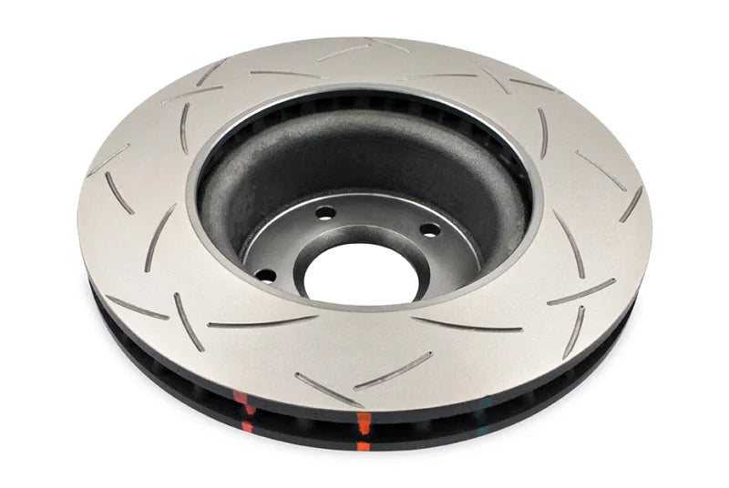DBA 05 Pontiac GTO Front Slotted 4000 Series Rotor - Side View