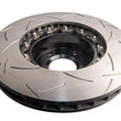 Load image into Gallery viewer, DBA 05 Pontiac GTO Front Slotted 5000 Series 2 Piece Rotor Assembled w/ Black Hat - Back View