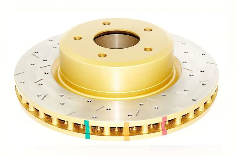DBA 05 Pontiac GTO Front Slotted & Drilled 4000 Series Rotor - Main Product View