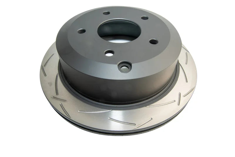 DBA 05 Pontiac GTO Rear Slotted 4000 Series Rotor - Main Product View
