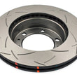 Load image into Gallery viewer, DBA 05+ Toyota 4-Runner KUN/GGN/TGN Front Slotted 4000 Series Rotor - Back View