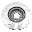 Load image into Gallery viewer, DBA 06-07 350Z / 05-07 G35 / 06-07 G35XFront Slotted 4000 Series Rotor - Back View