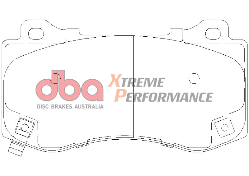 DBA 06-07 Dodge Magnum SRT8 / 06-09 Challenger SRT8 XP650 Front Brake Pads - Additional View 7