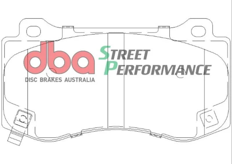 DBA 06-07 Dodge Magnum SRT8 / 06-09 Challenger SRT8 SP500 Front Brake Pads - Additional View 11