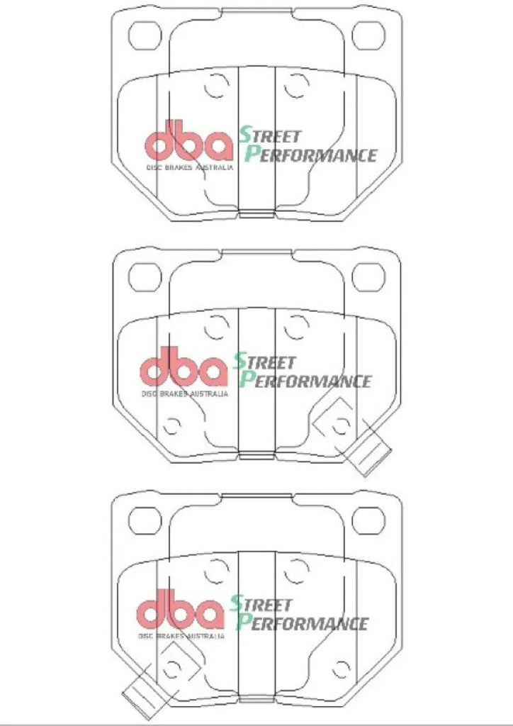DBA 06-07 Subaru WRX SP500 Rear Brake Pads - Additional View 10