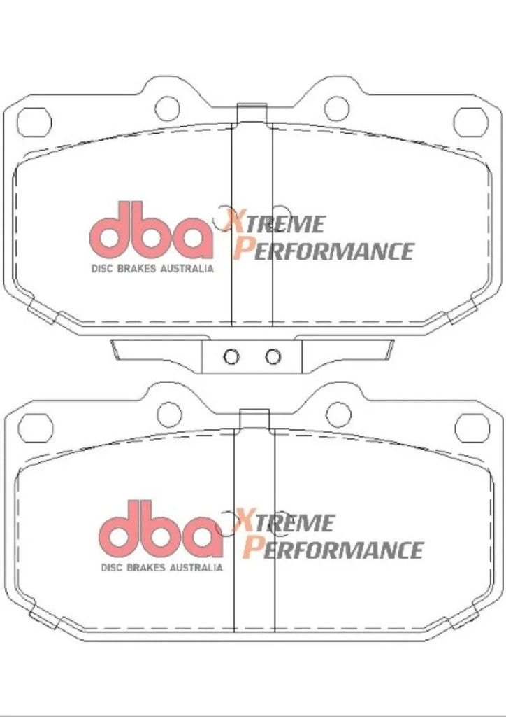 DBA 06-07 Subaru WRX XP650 Front Brake Pads - Additional View 10