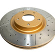 Load image into Gallery viewer, DBA 06-08 350Z / 05-08 G35 / 06-07 G35X Front Drilled &amp; Slotted Street - Side View