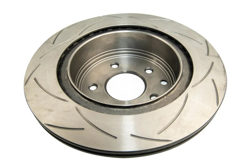 DBA 06-08 350Z / 05-08 G35 / 06-07 G35X Rear Slotted Street Series Rotor - Back View