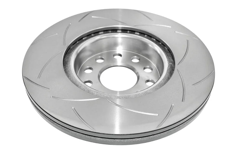 DBA 06-08 Audi A3 / 10/06+ TT / 10/04-10 VW Golf / 03/05+ Passat Front Slotted Street Series Rotor - Back View