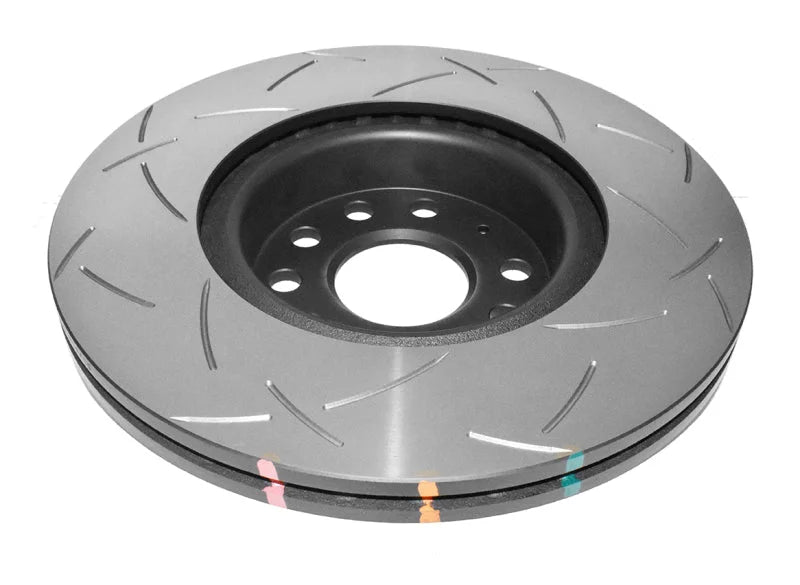 DBA 06-08 Audi A3 / 10/06+ TT / 10/04-10 VW Golf / 3/05+ Passat Front Slotted 4000 Series Rotor - Side View