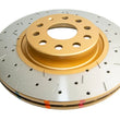 Load image into Gallery viewer, DBA 06-08 Audi A3 / 10/06+ TT / 10/04-10 VW Golf Front Drilled &amp; Slotted 4000 Series Rotor - Main Product View