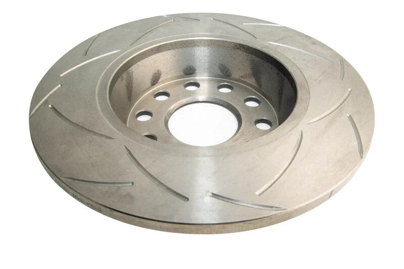 DBA 06-08 Audi A3 2.0 TFSI Quattro/3.2 V6 Quattro/2.0 TDI Quattro Rear Slotted Street Series Rotor - Back View