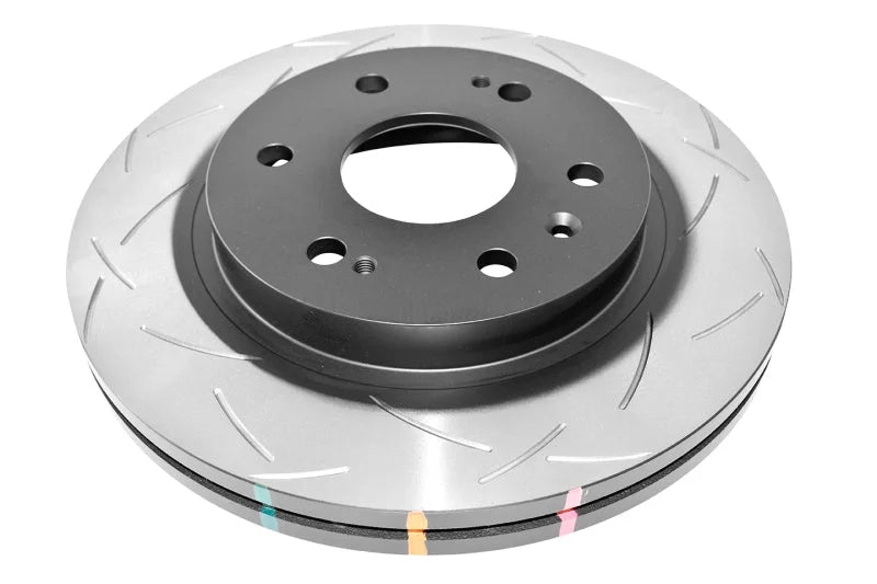 DBA 06-08 Chevrolet Silverado/GMC Sierra 4000 Series Slotted Front Rotor - Side View