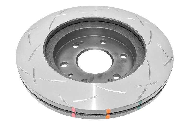 DBA 06-08 Chevrolet Silverado/GMC Sierra 4000 Series Slotted Front Rotor - Back View