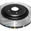 Load image into Gallery viewer, DBA 06-08 HSV GTS Saloon (VE) 6.0 i V8 LS2 4000 Series Slotted Curved Front Left Rotor - Main Product View