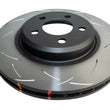 Load image into Gallery viewer, DBA 06-10 Dodge Challenger / Charger Front 4000 Series T3 Slotted Brake Rotor - Installation View