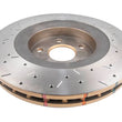 Load image into Gallery viewer, DBA 06-10 Jeep Grand Cherokee SRT-8 360mm Dia Front Drilled &amp; Slotted T3 4000 Series Rotor - Back View
