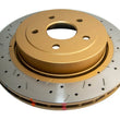 Load image into Gallery viewer, DBA 06-10 Jeep Grand Cherokee SRT-8 360mm Dia Rear Drilled &amp; Slotted T3 4000 Series Rotor - Main Product View